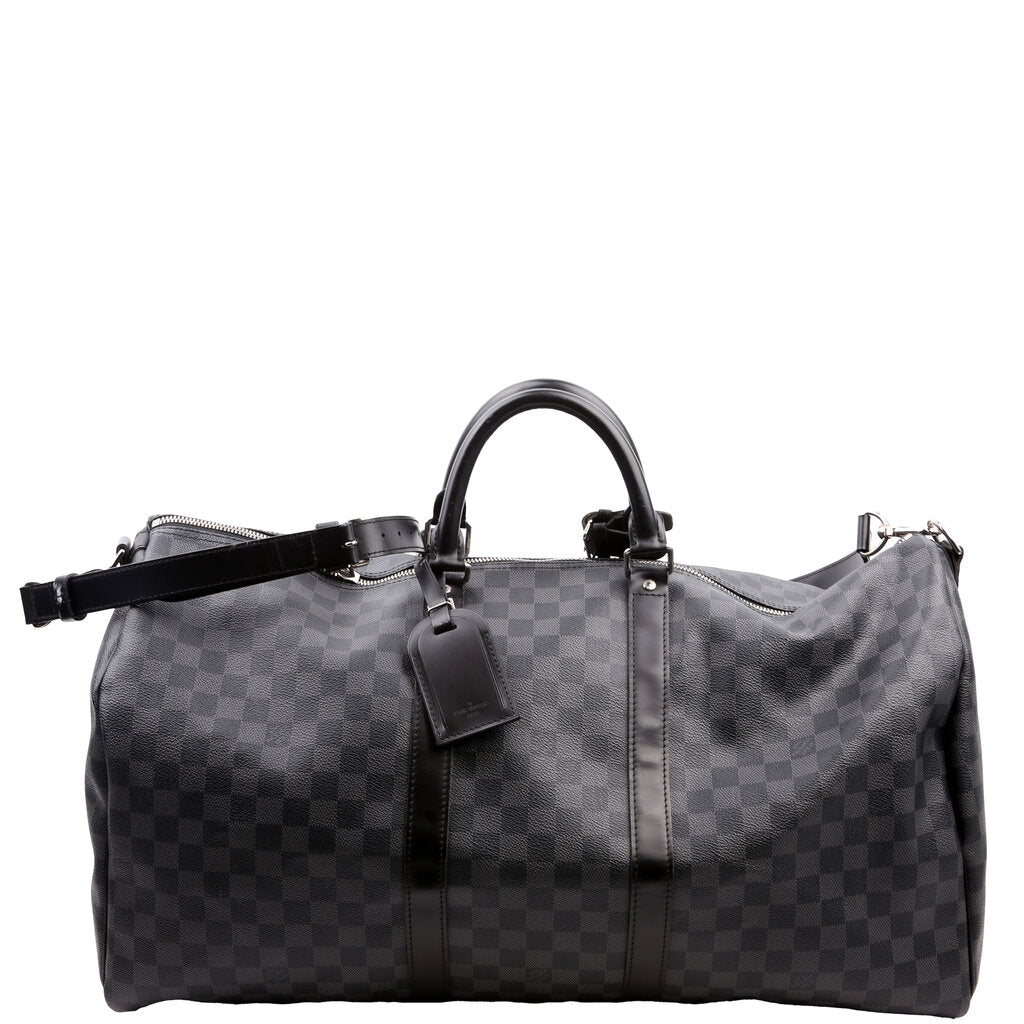 Louis Vuitton Keepall 55 Damier Graphite Bandouliere