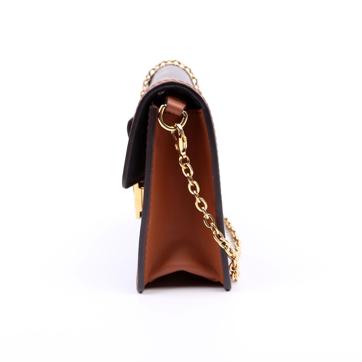 Louis Vuitton Dauphine Chain Reverse Wallet Monogram