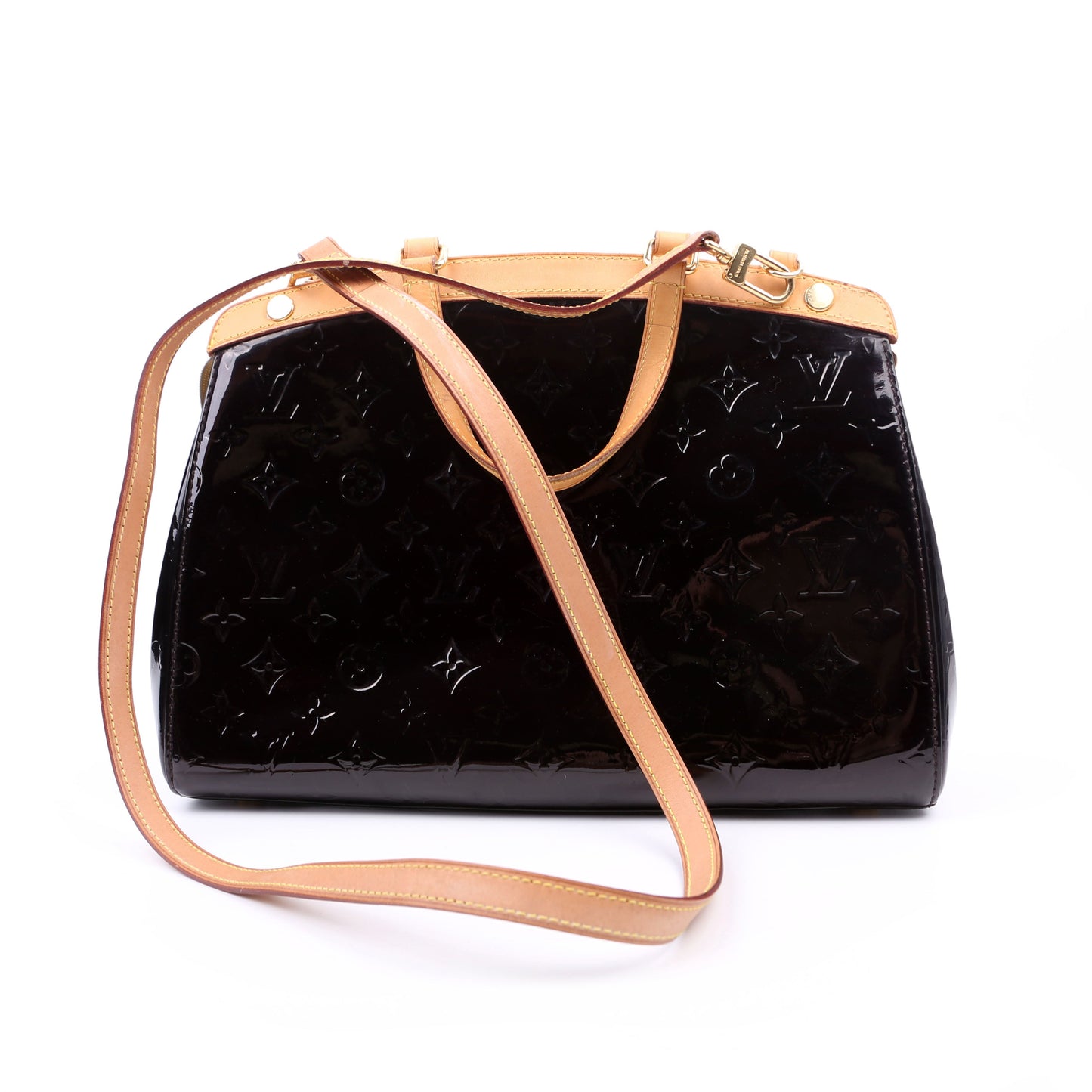 Louis Vuitton Brea MM Vernis Black