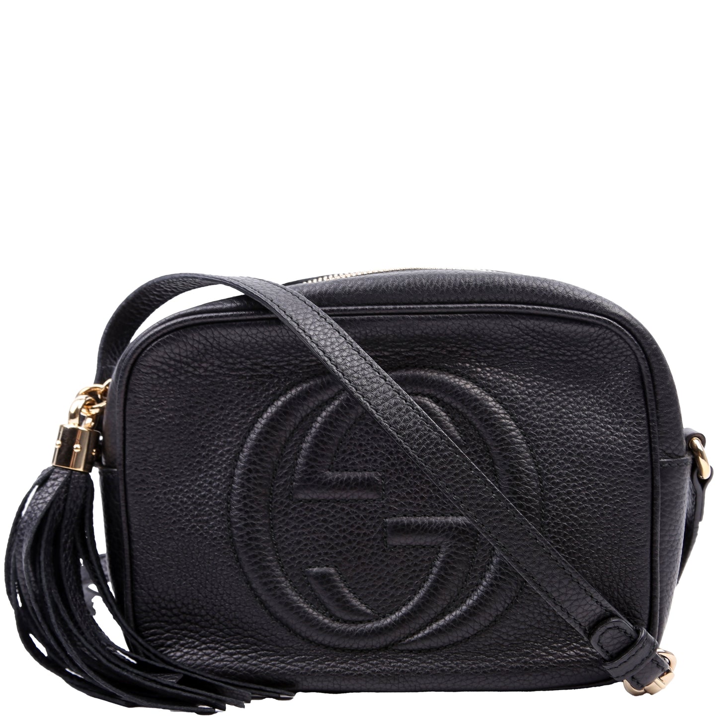 Gucci 308364 Soho Disco Crossbody Black Bag