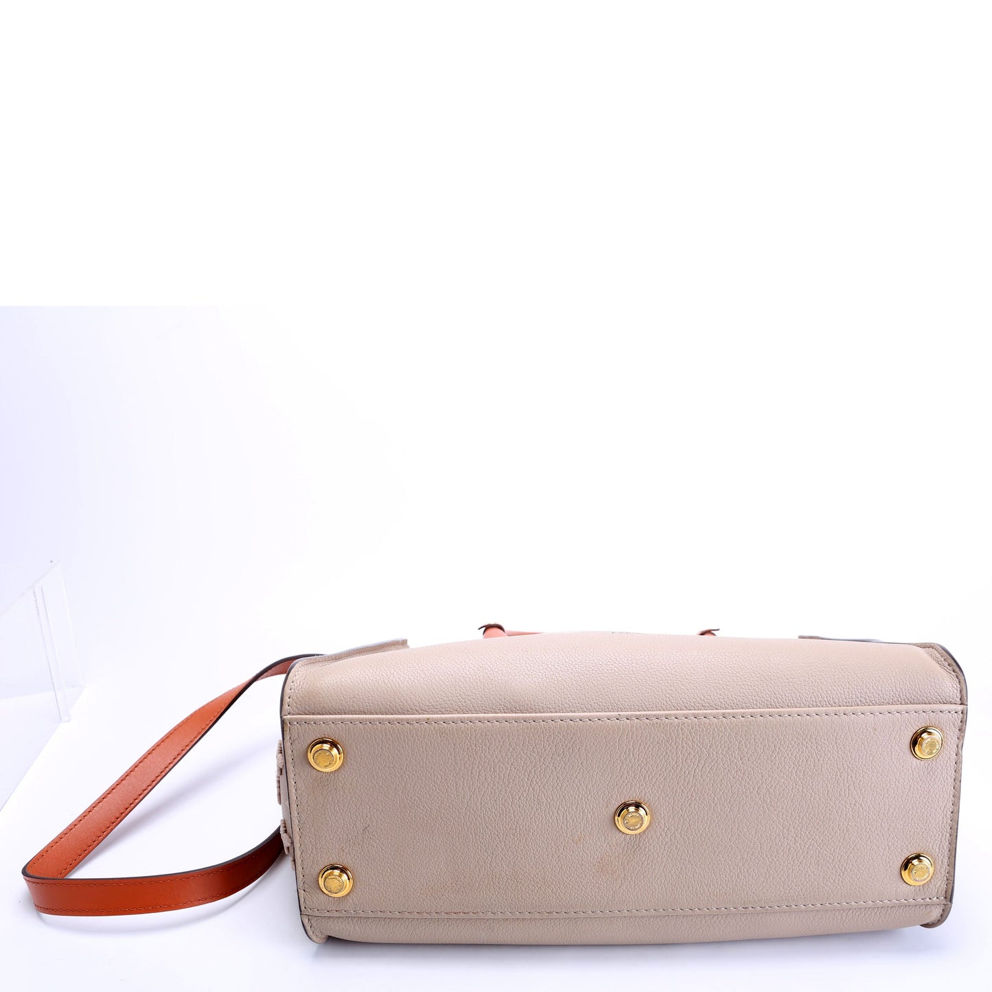 Louis Vuitton On My Side MM Calfskin Taupe