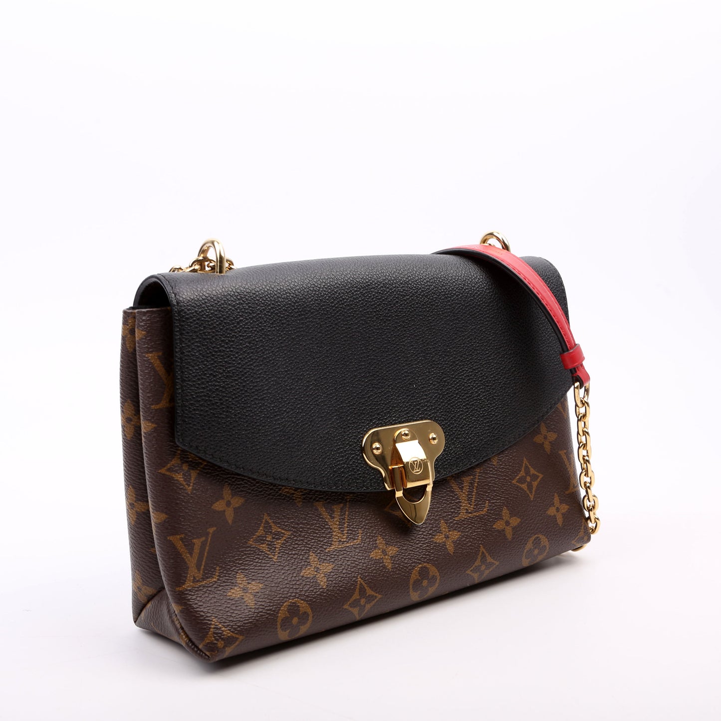 Louis Vuitton St Placide Monogram Black/Red