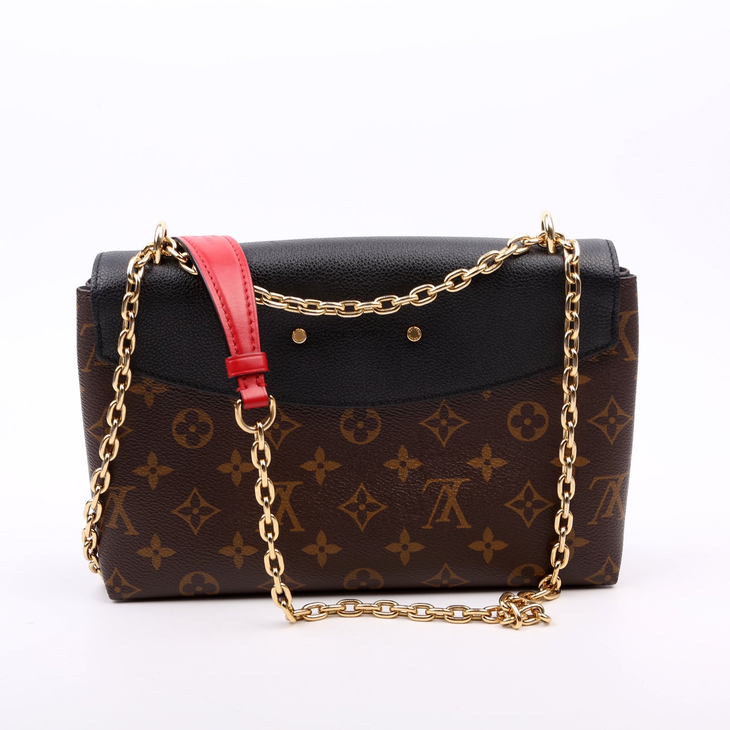 Louis Vuitton St Placide Monogram Black/Red