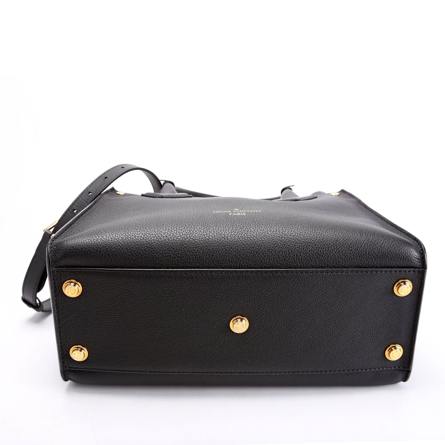 Louis Vuitton On My Side MM Calfskin Black