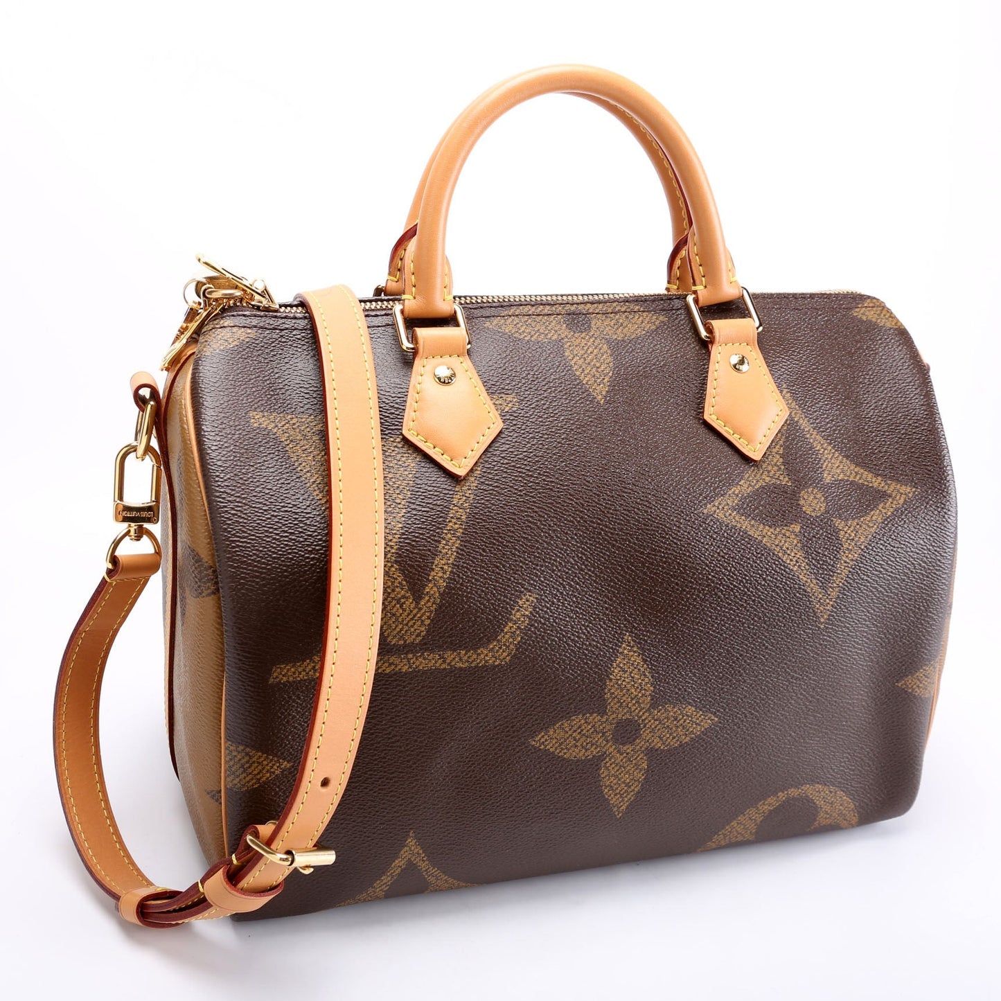Louis Vuitton Speedy 30 Bandouliere Reversed Monogram