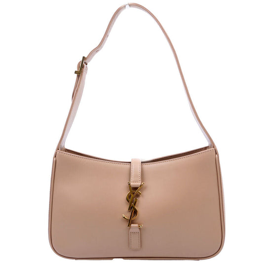 Saint Laurent 657228 Le 5 A 7 Hobo Leather Tan Bag
