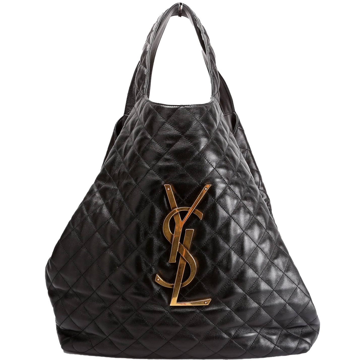 Saint Laurent 698651 Maxi Icare Shopping Black Bag