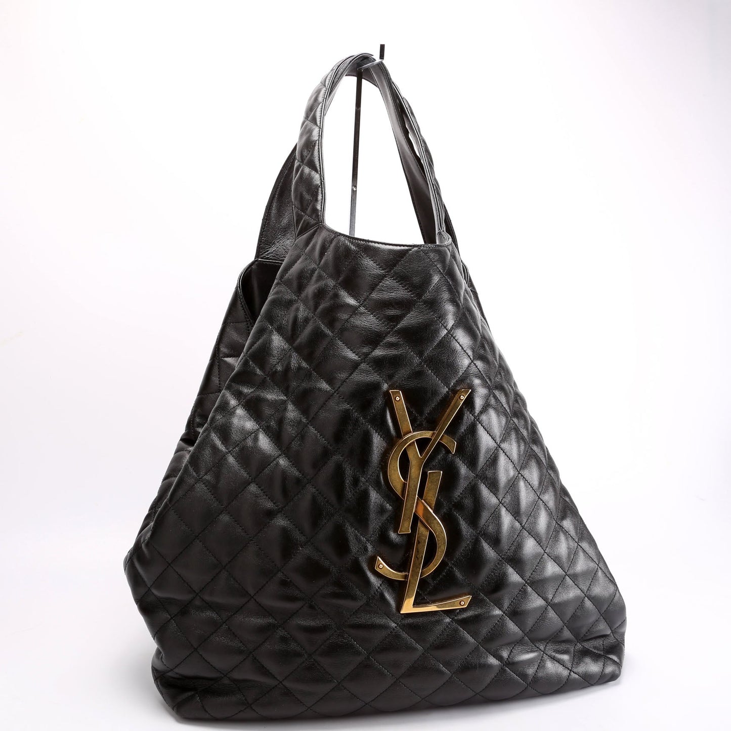 Saint Laurent 698651 Maxi Icare Shopping Black Bag