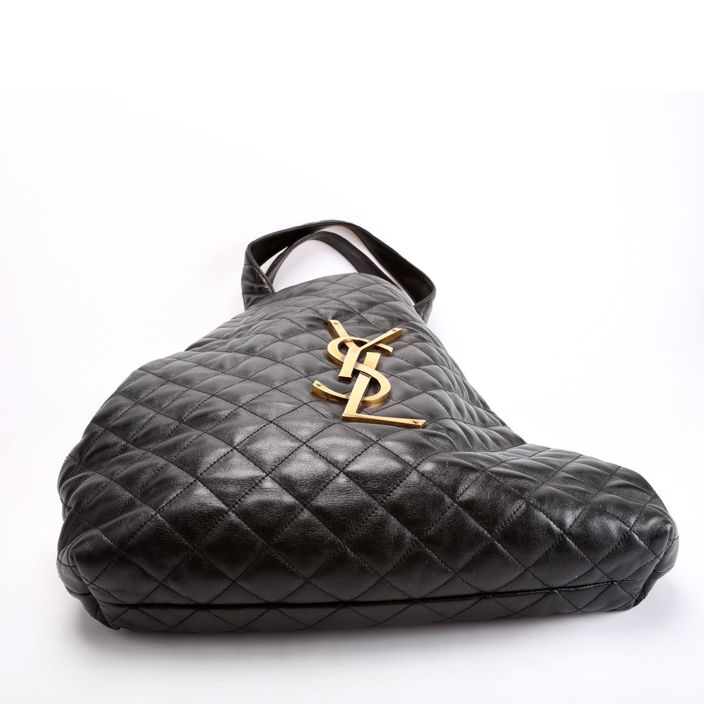 Saint Laurent 698651 Maxi Icare Shopping Black Bag