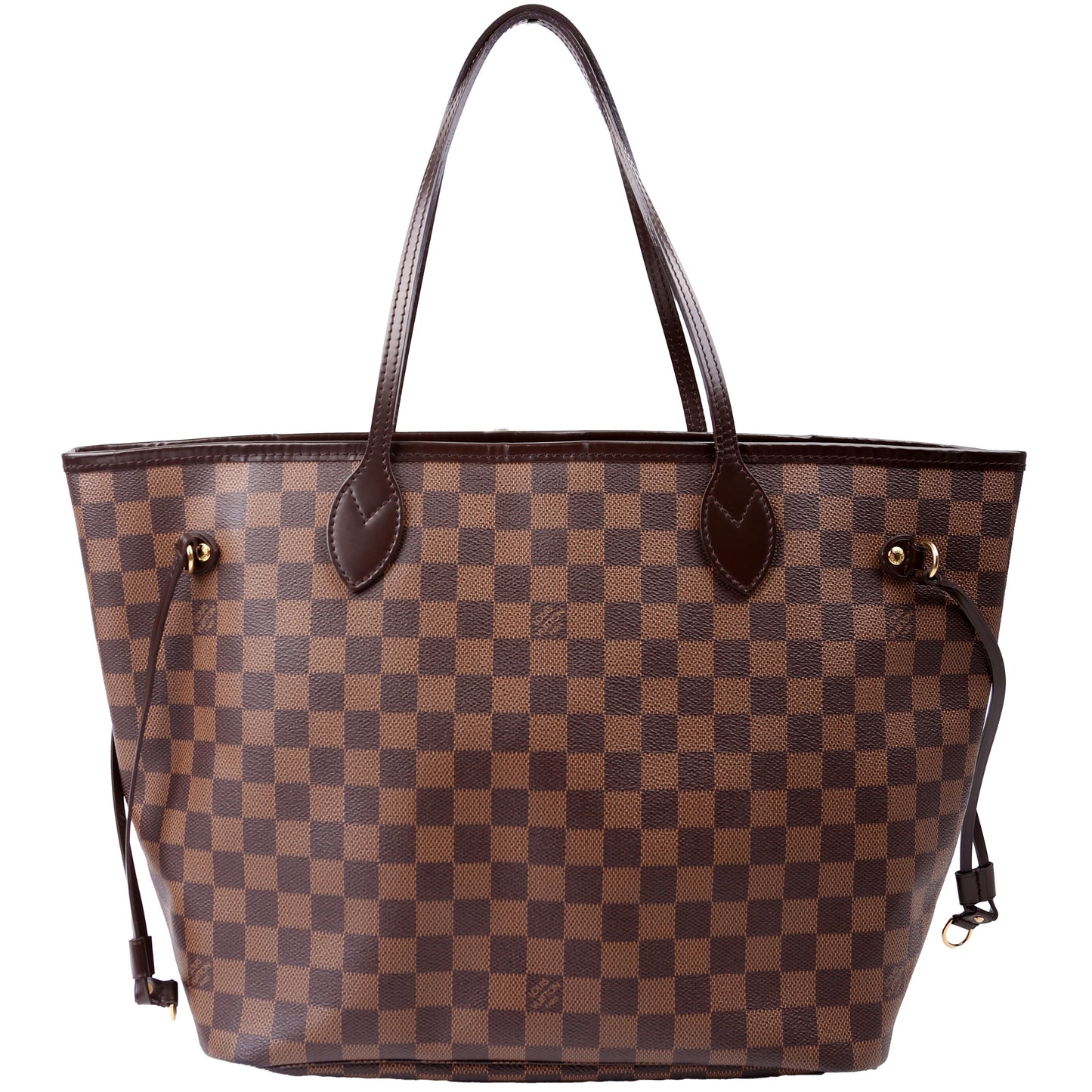 Louis Vuitton Neverfull MM Damier Ebene Red