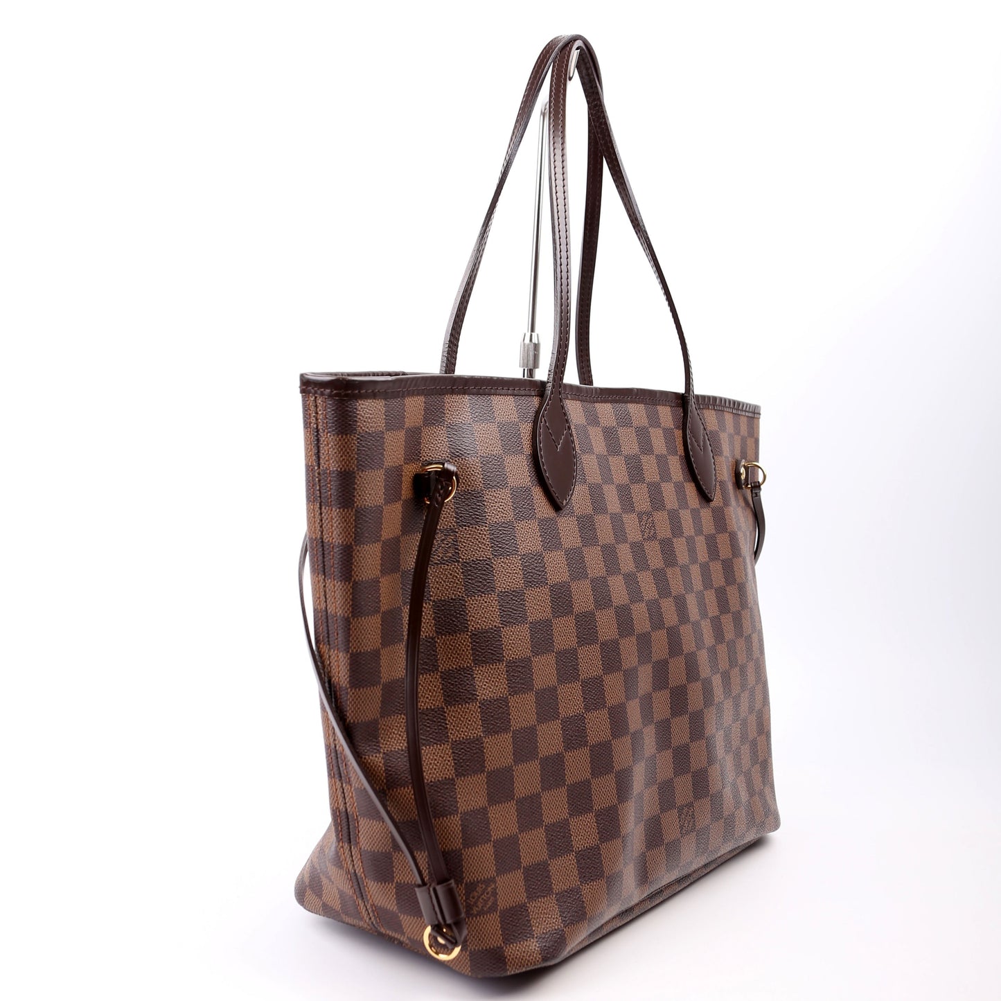 Louis Vuitton Neverfull MM Damier Ebene Red