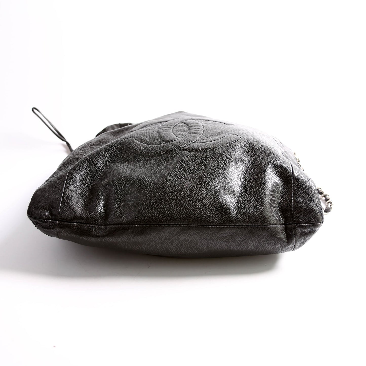 Chanel Caviar 31 Drawstring Tote 13M Black Bag
