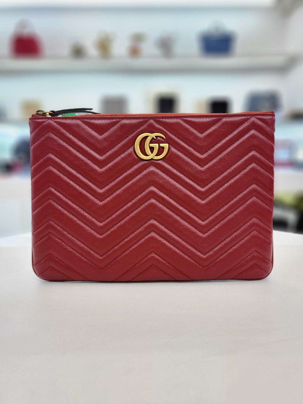 Gucci Leather Mini Clutch