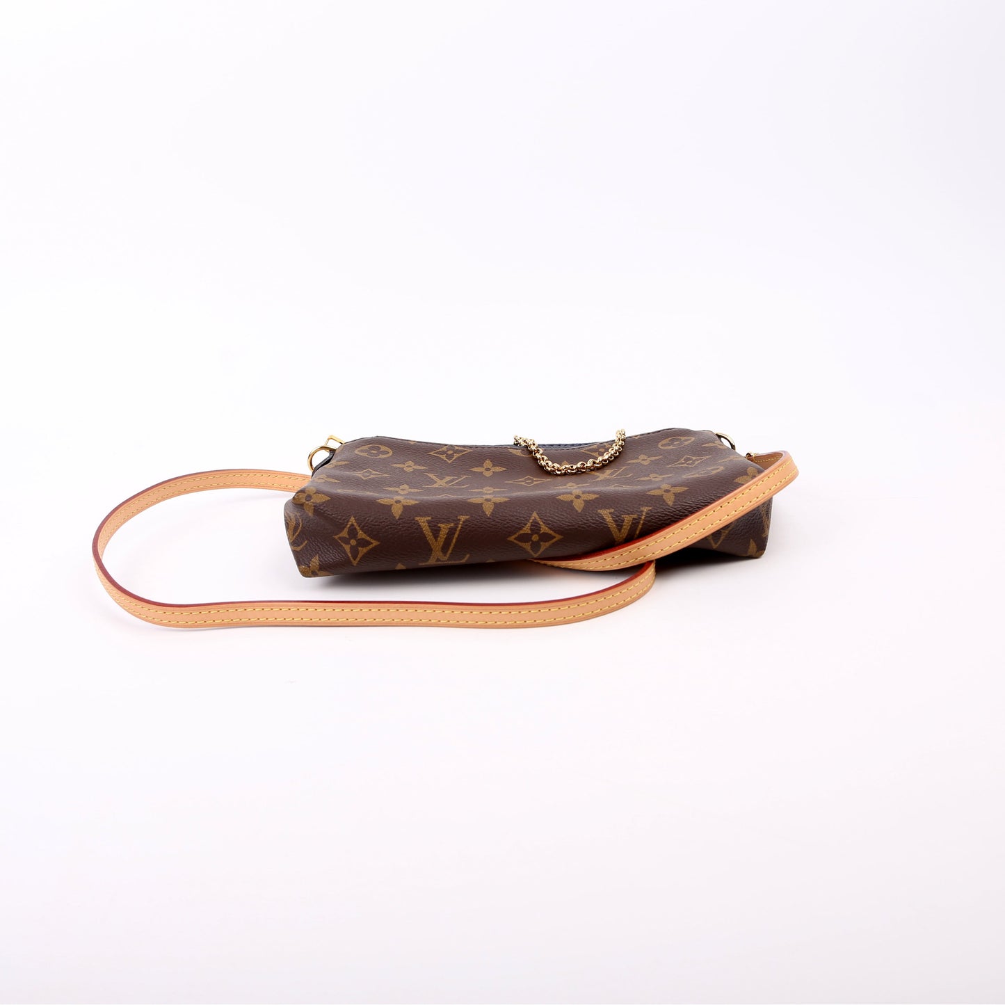 Louis Vuitton Pallas Clutch Monogram Navy