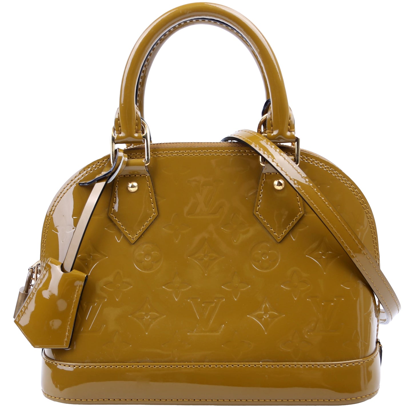 Louis Vuitton Alma BB Vernis Green