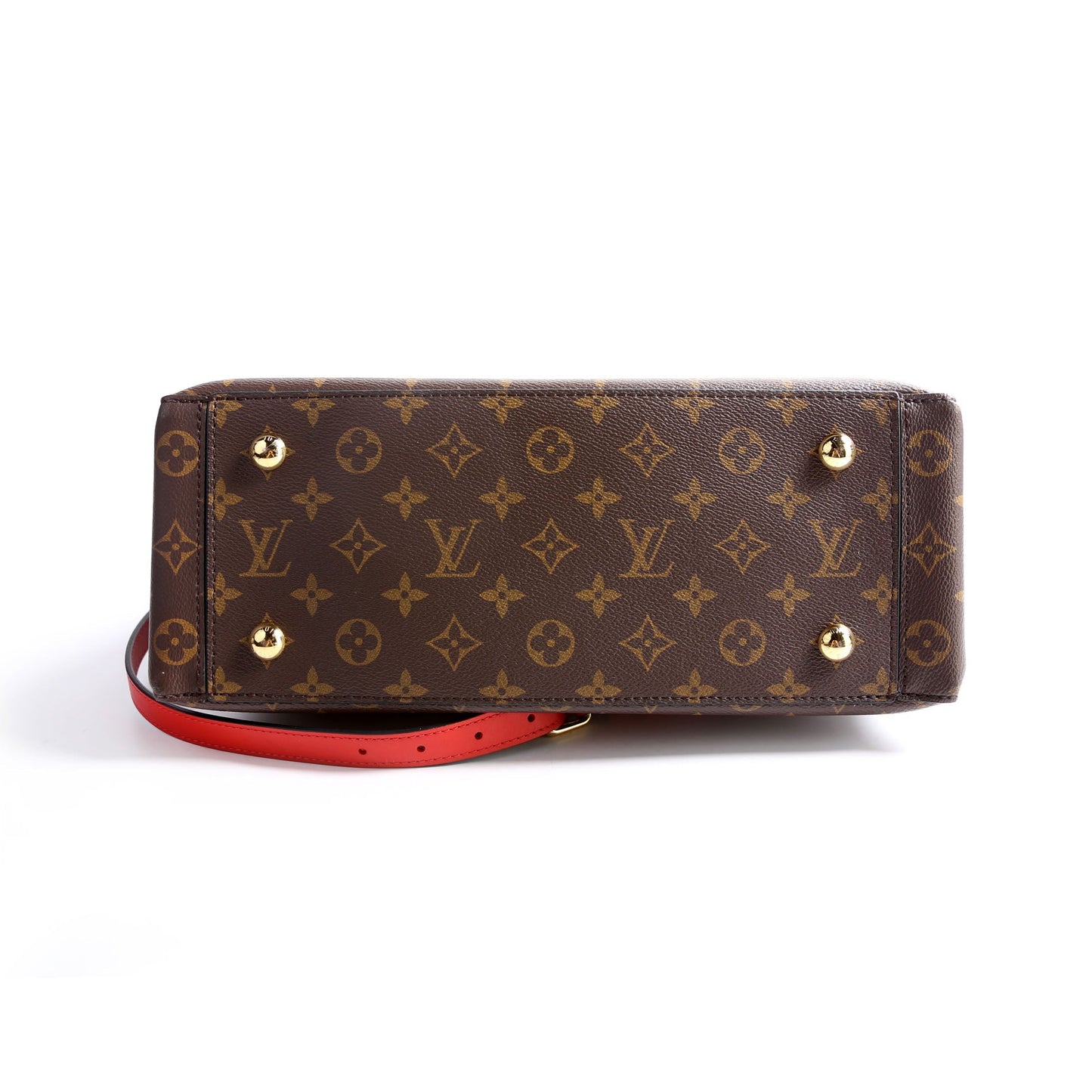 Louis Vuitton Flower Tote Monogram Red