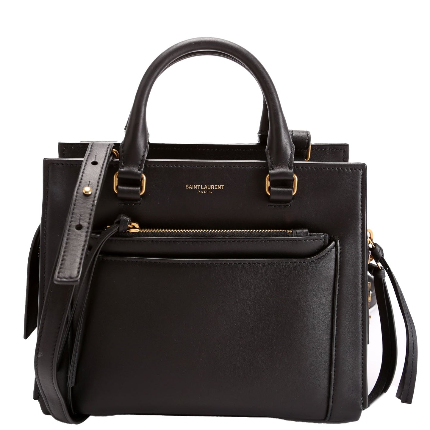 Saint Laurent Eastside Smooth Calfskin Small Tote 554116 Black Bag