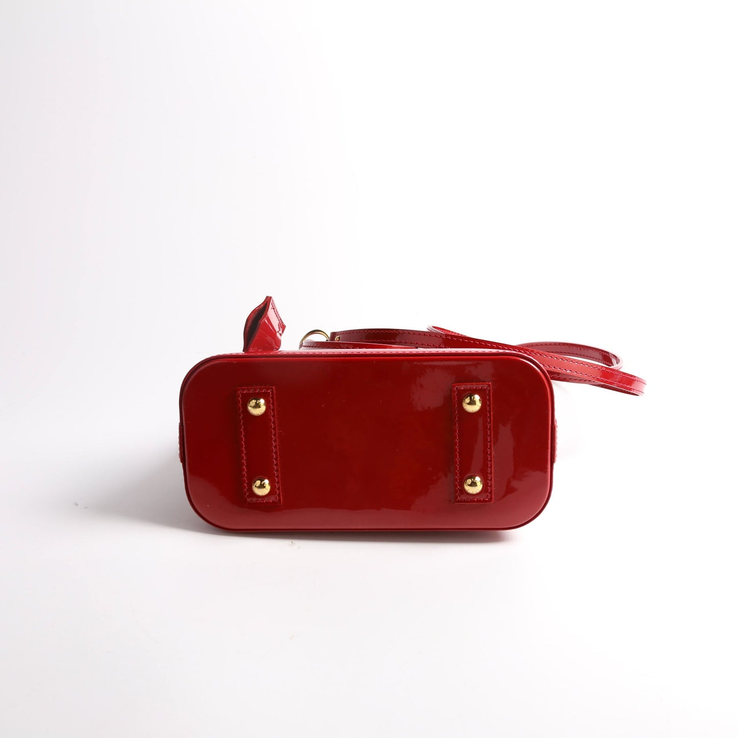 Louis Vuitton Alma BB Vernis Red