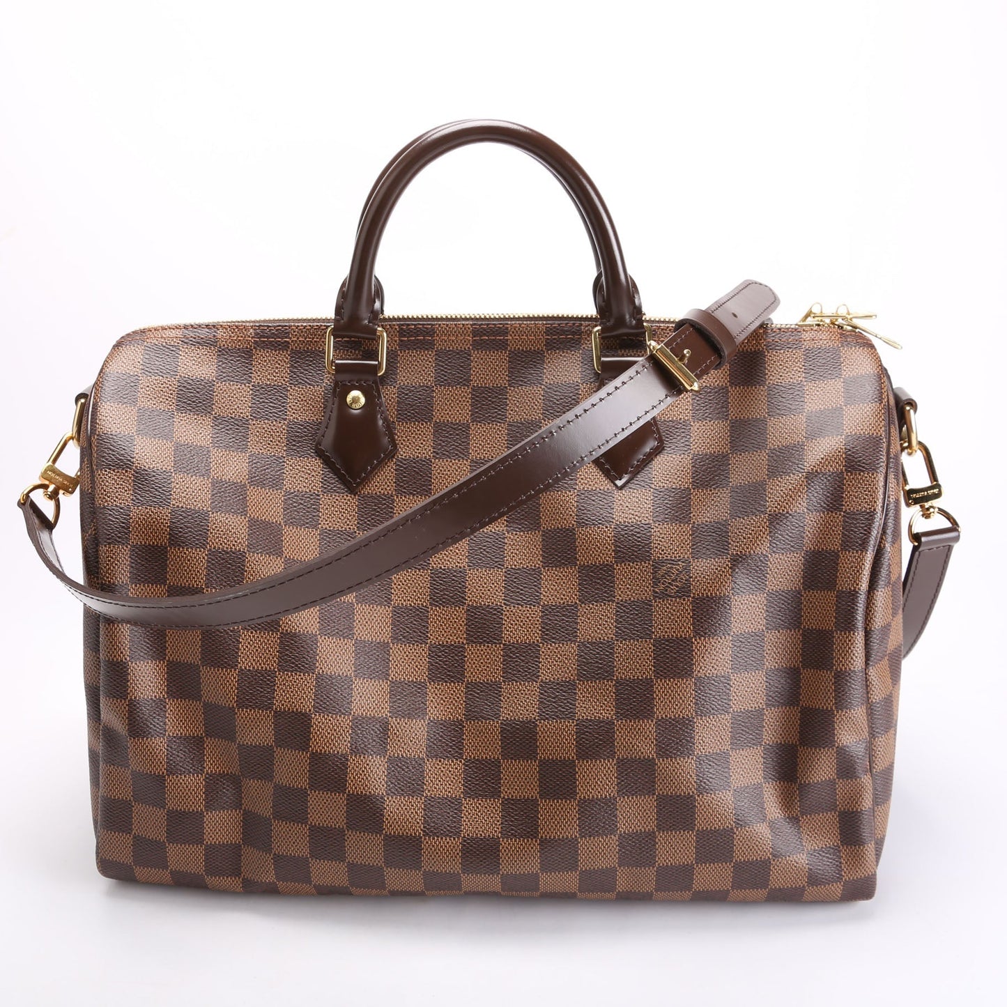 Louis Vuitton Speedy 35 With Strap Ebene