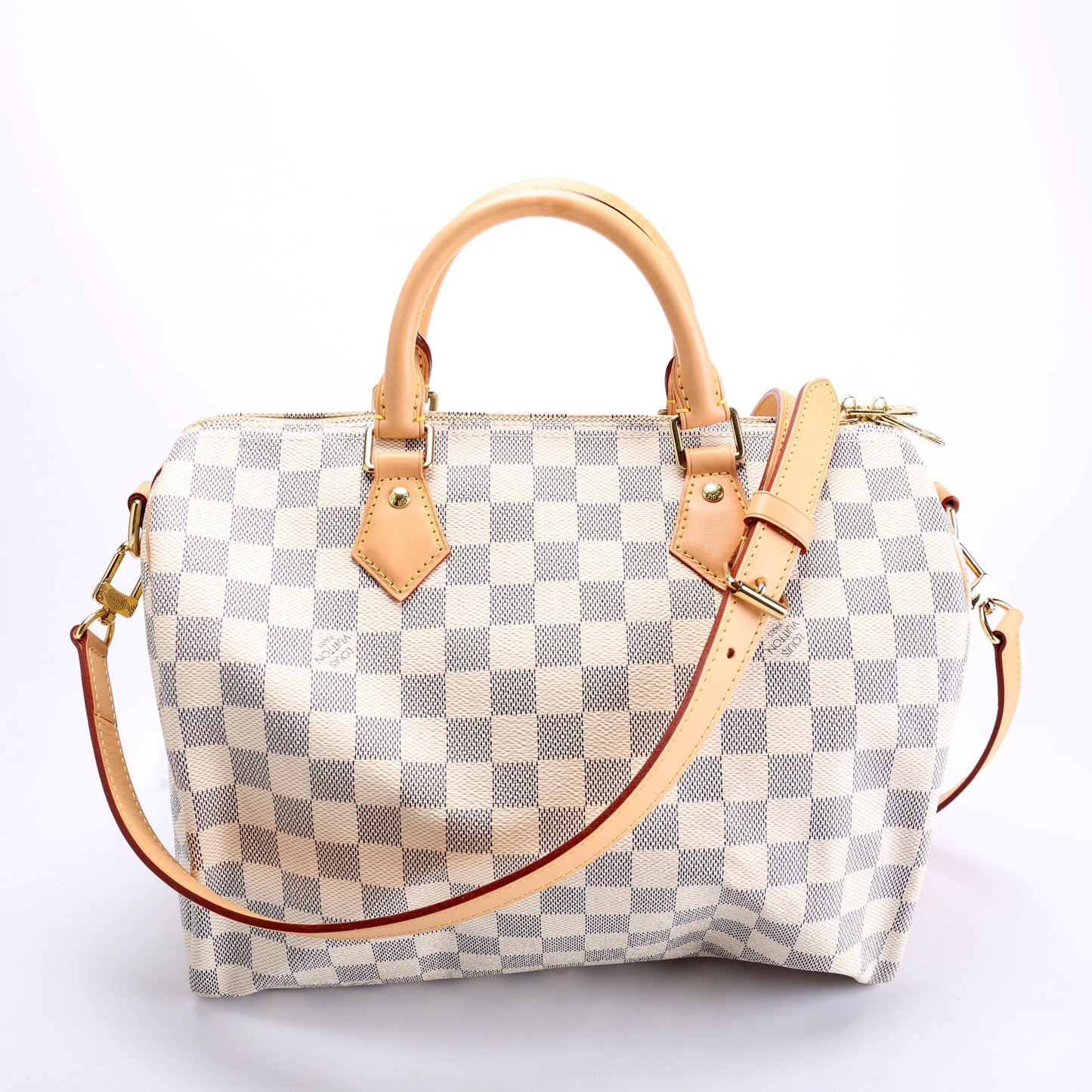 Louis Vuitton Speedy 30 Bandouliere Damier Azur