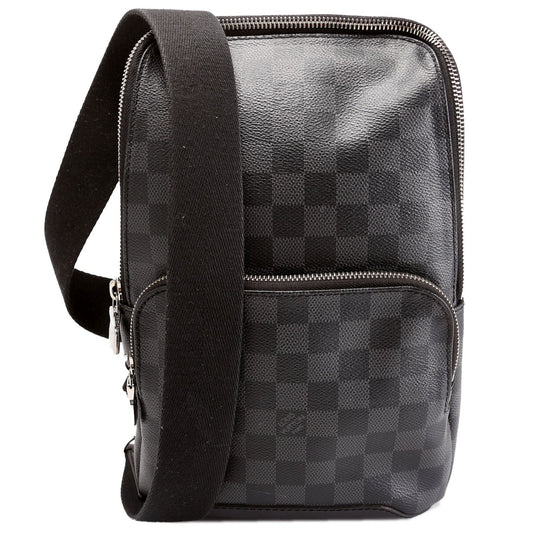 Louis Vuitton Avenue Sling Bag Damier Graphite