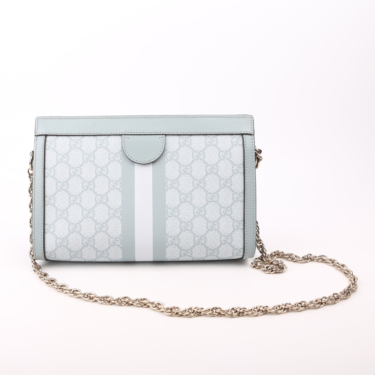 Gucci 503877 GG Supreme Ophidia Small Chain Blue Bag