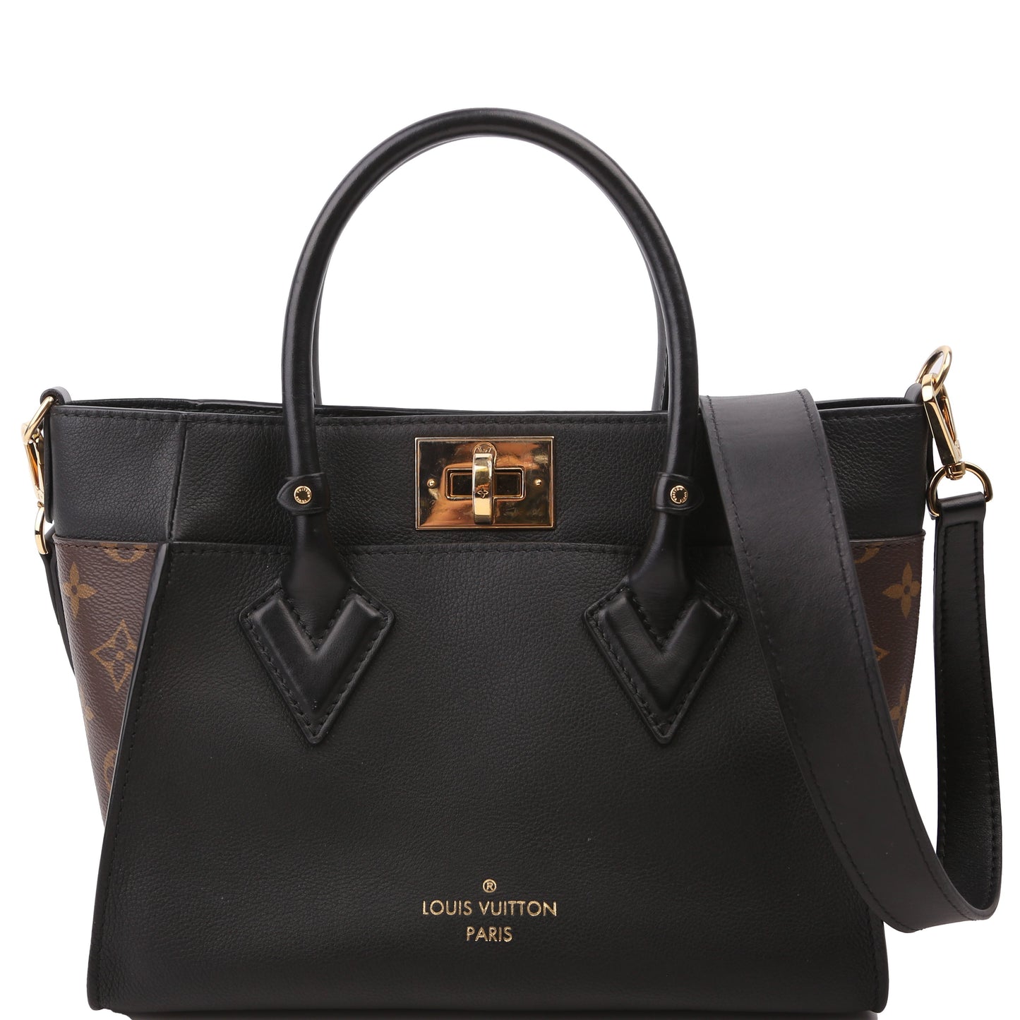 Louis Vuitton Ony My Side PM Calfskin Monogram Black