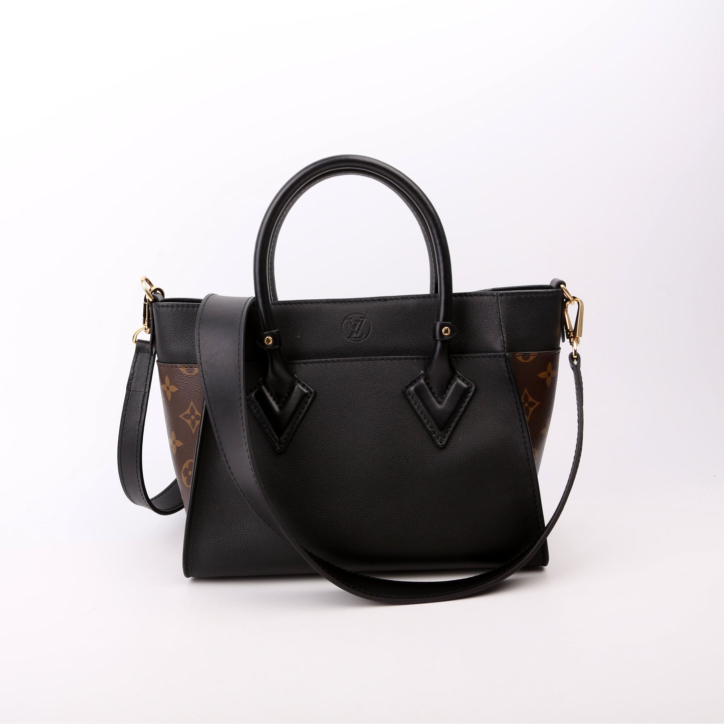 Louis Vuitton Ony My Side PM Calfskin Monogram Black