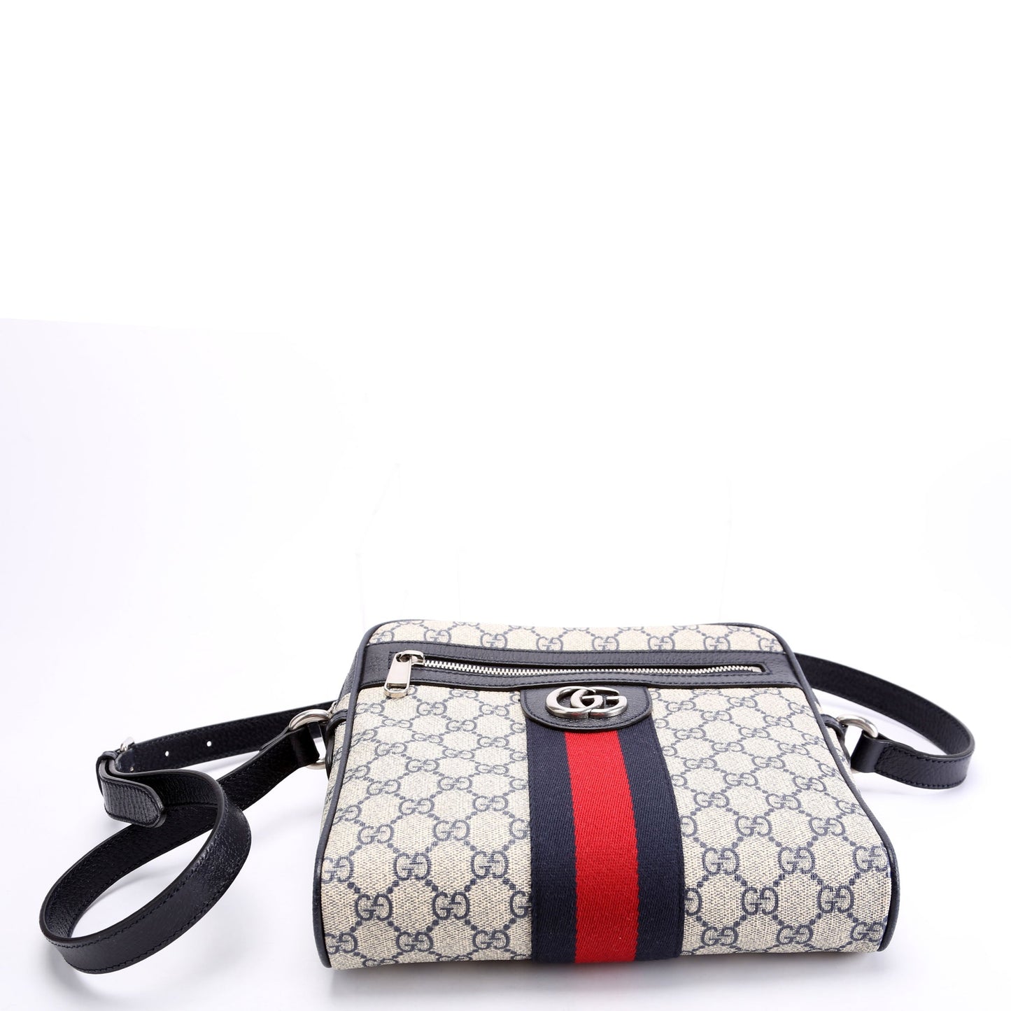 Gucci 547926 Ophidia Messenger Navy/Beige Bag