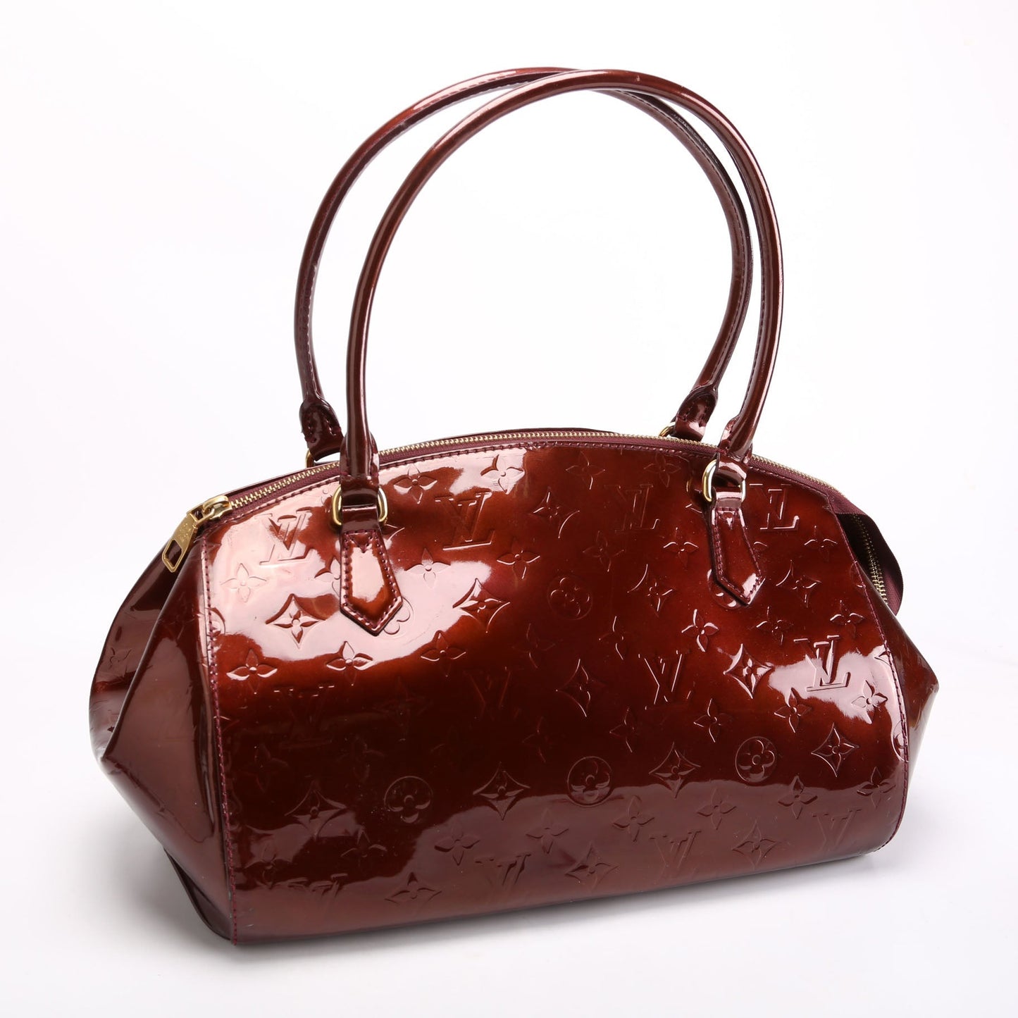 Louis Vuitton Sherwood GM Vernis Burgundy