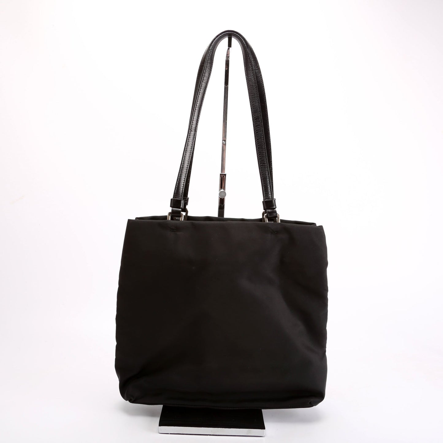 Prada B11214 Tessuto Nylon Mini Tote Black Bag