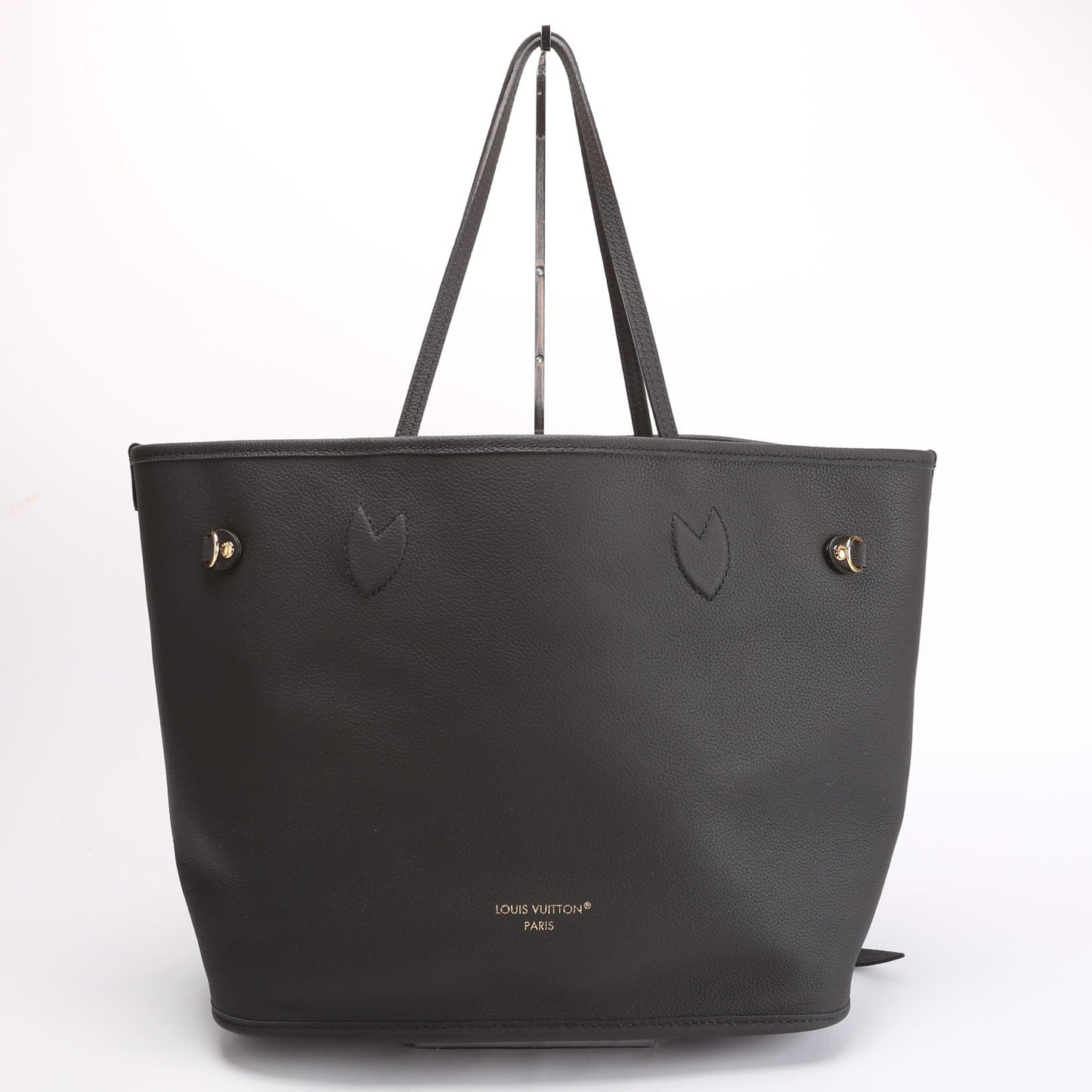 Louis Vuitton Neverfull MM Inside Out Leather/Monogram Black