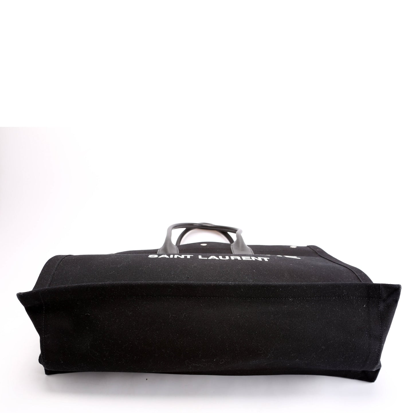 Saint Laurent Rive Gauche Tote Black/White Bag