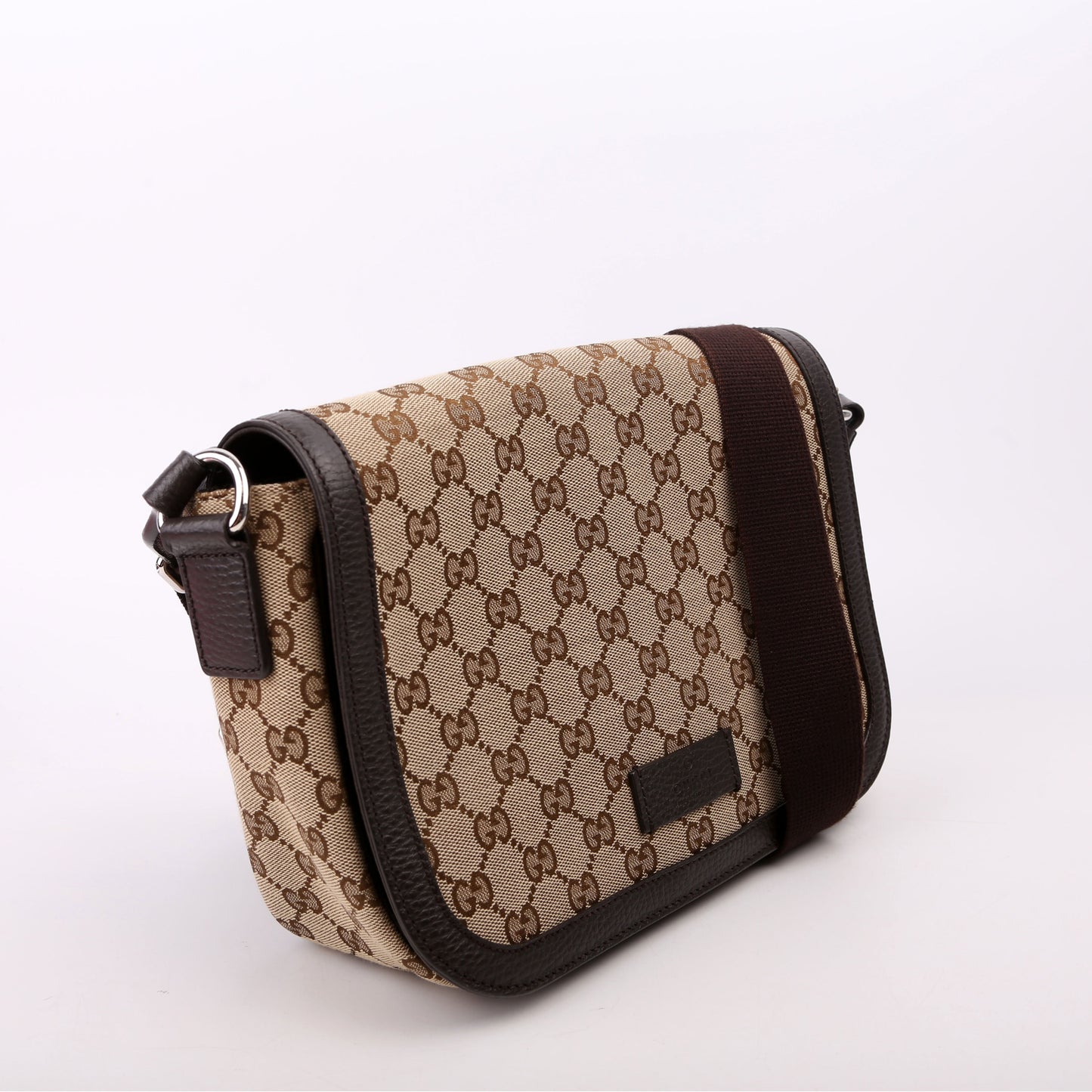 Gucci 449172 GG Canvas Messenger Bag