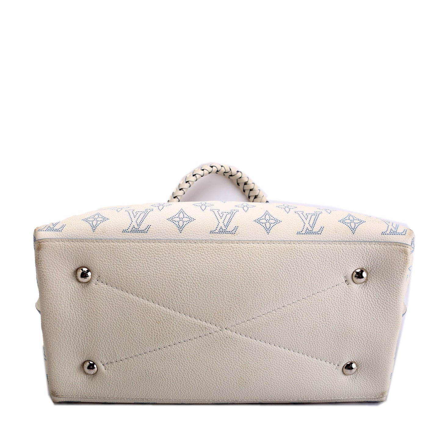Louis Vuitton Carmel Mahina White/Light Blue