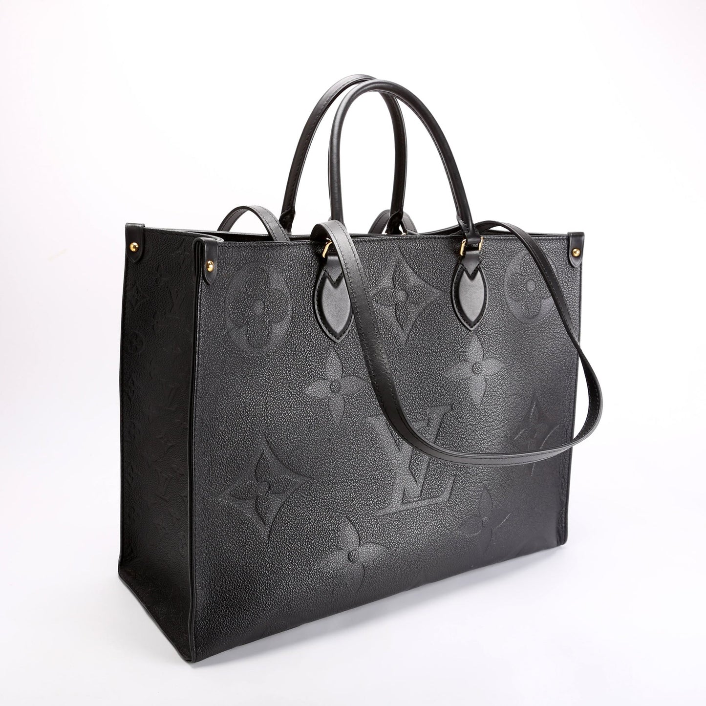 Louis Vuitton Onthego GM Empreinte Black/Yelllow