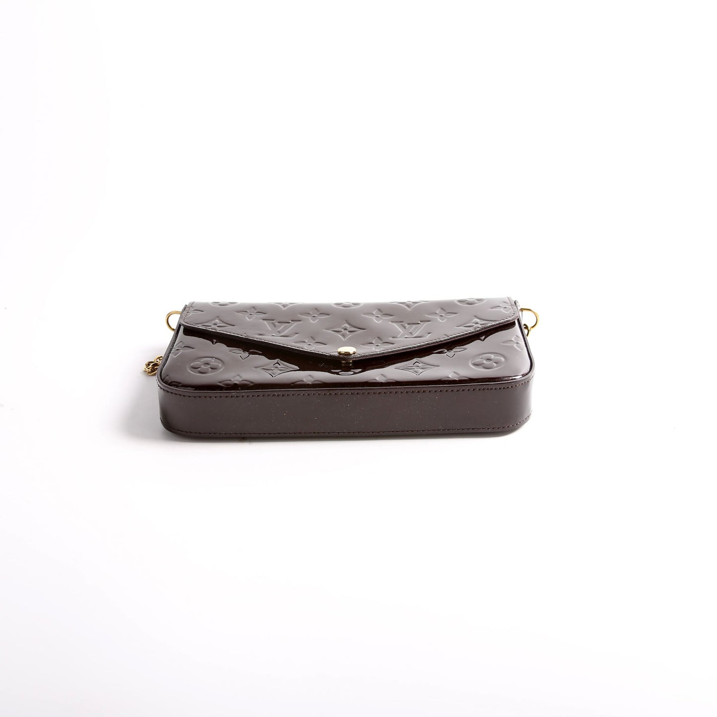 Louis Vuitton Pochette Felicie Vernis Burgundy