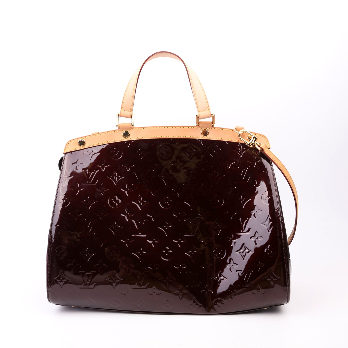 Louis Vuitton Brea GM Vernis Burgundy