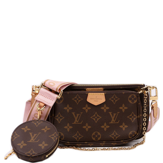 Louis Vuitton Multi Pochette Monogram Pink