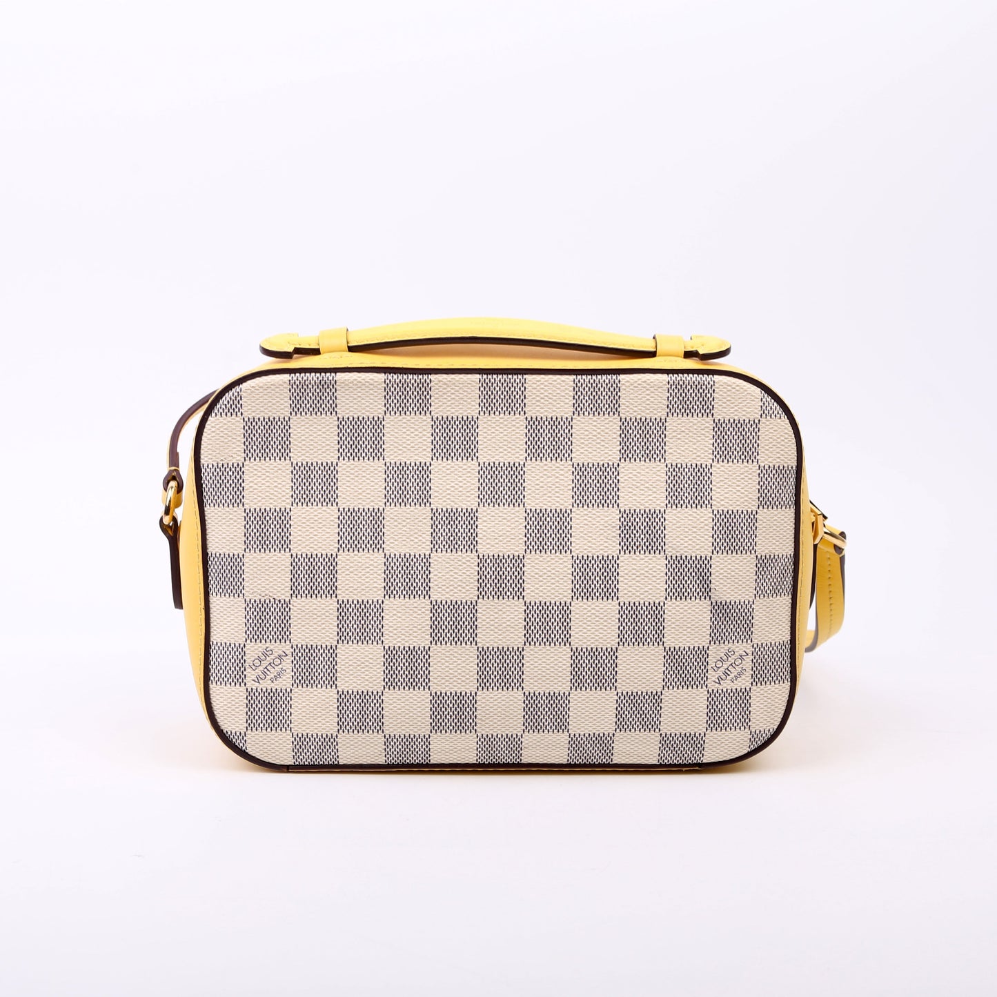 Louis Vuitton Saintonge Damier Azur Yellow