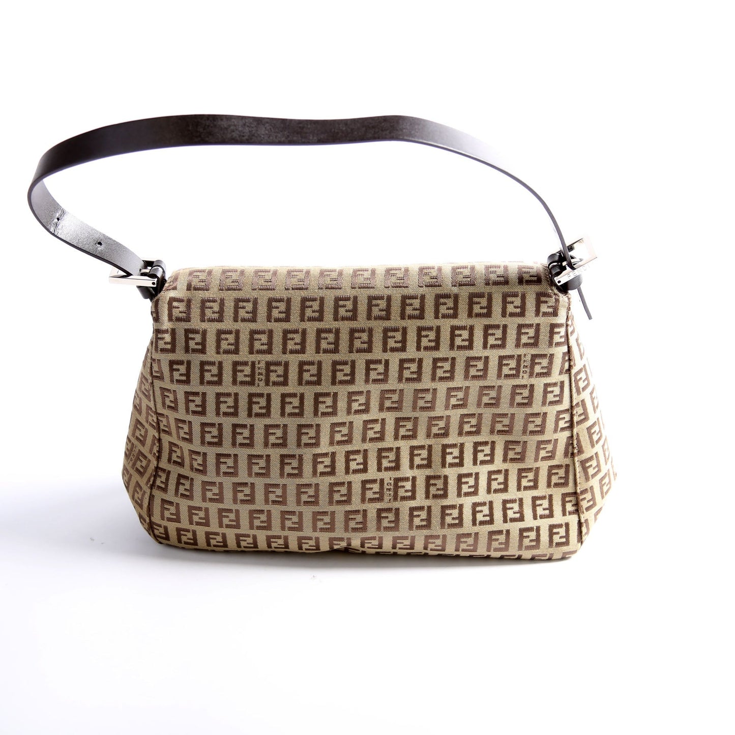 Fendi Mama Forever Zucchino Fabric Brown/Beige Bag