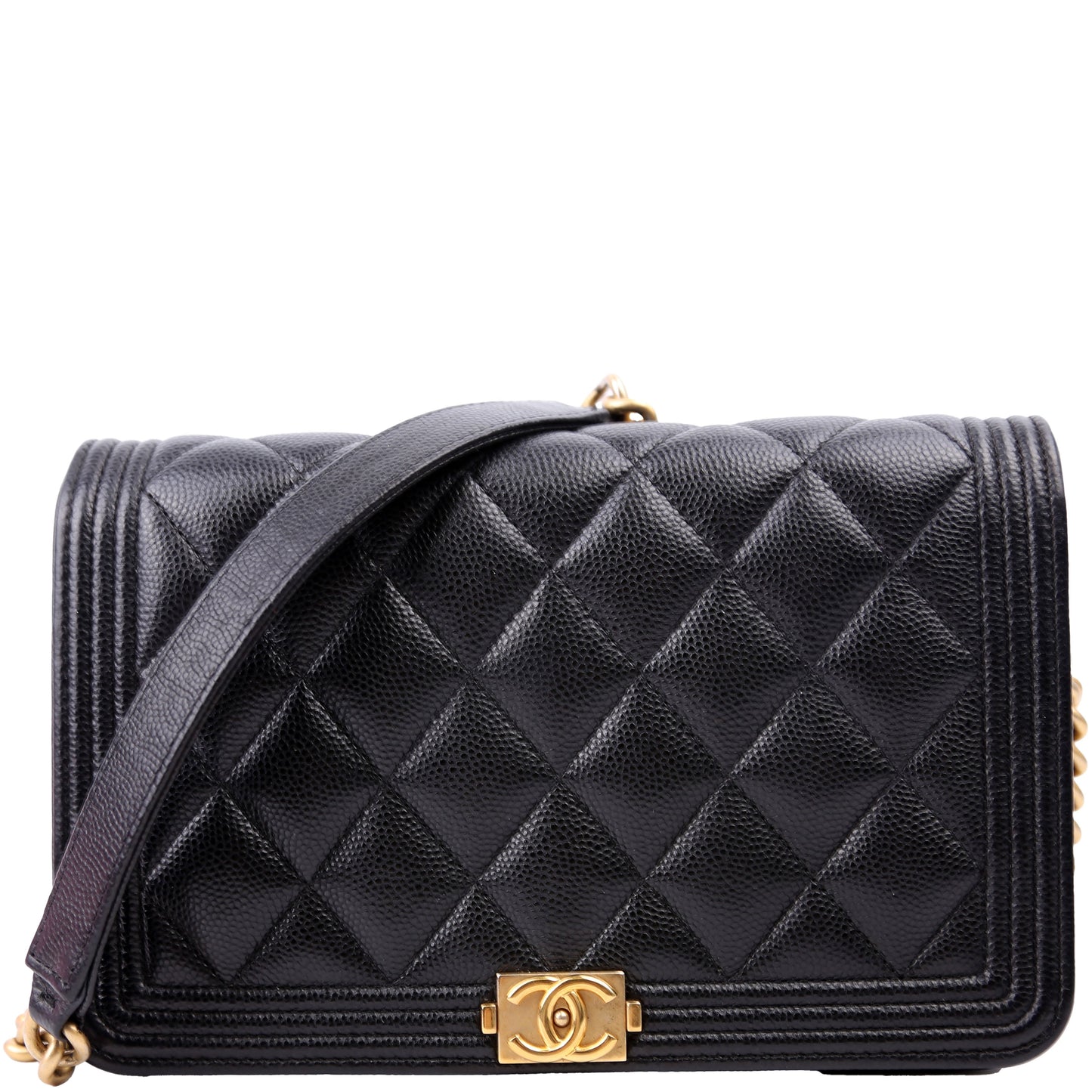Chanel WOC Boy Caviar Black Bag