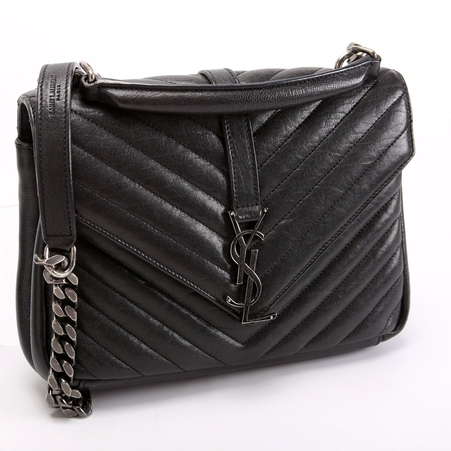 Saint Laurent College Medium 428056 Black Bag