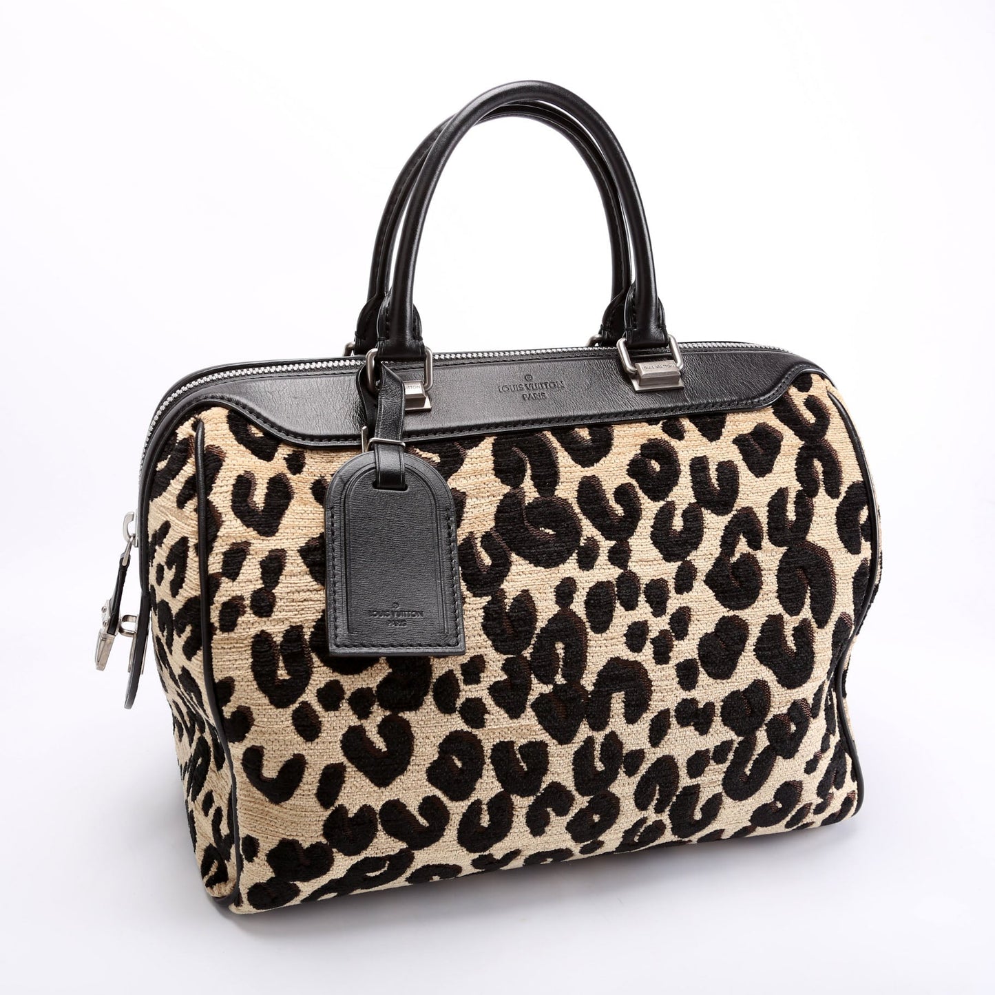 Louis Vuitton Stephen Sprouse Leopard Chenille Speedy