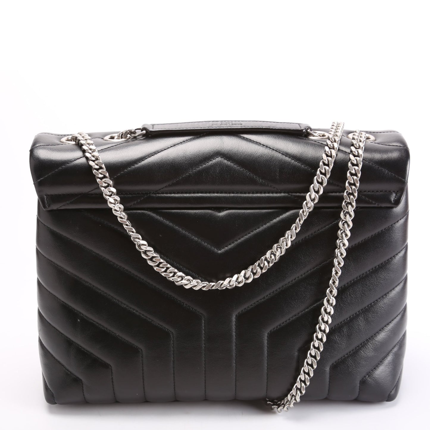 Saint Laurent LouLou Medium Quilted 574946 Black Bag