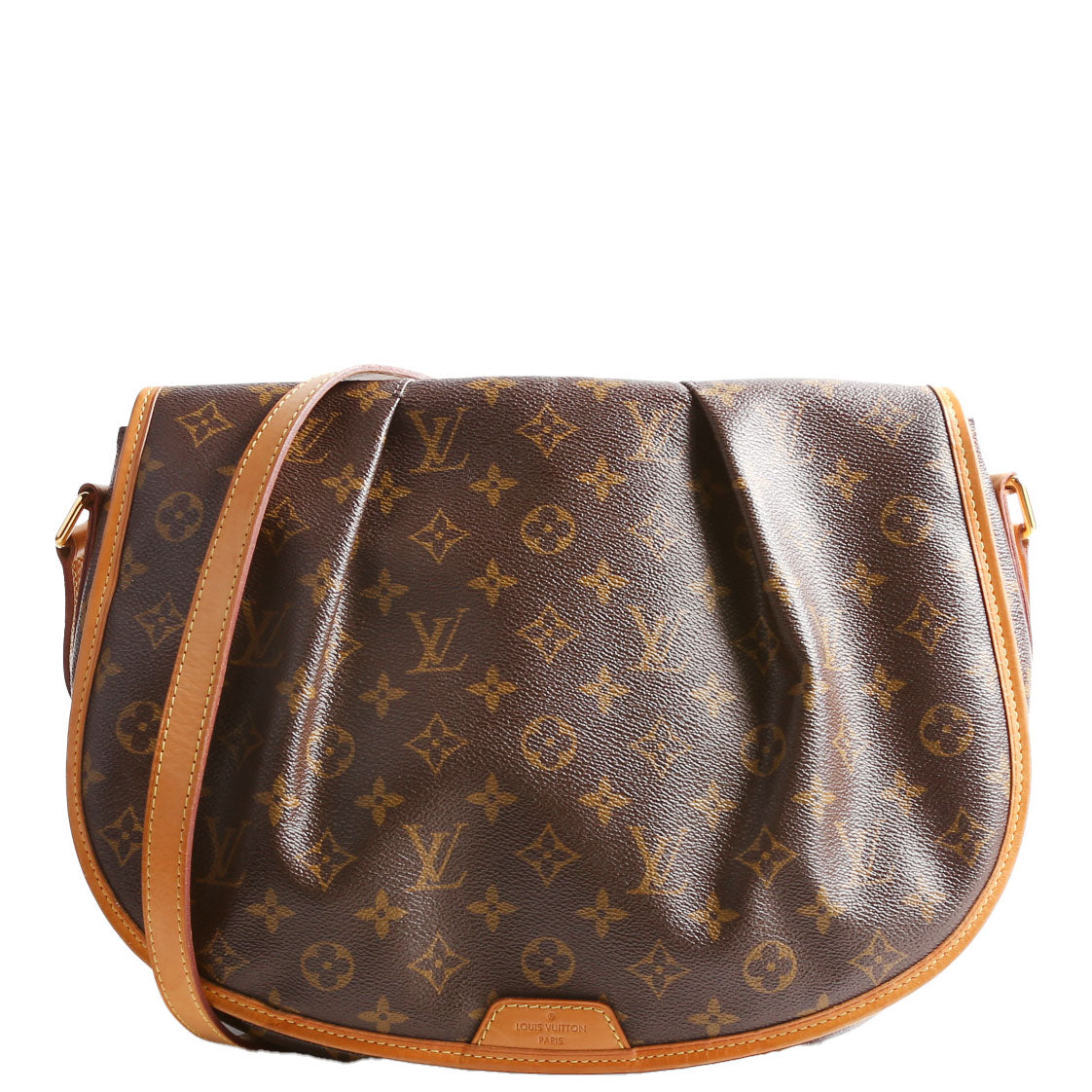 Louis Vuitton Menilmontant MM Monogram Brown