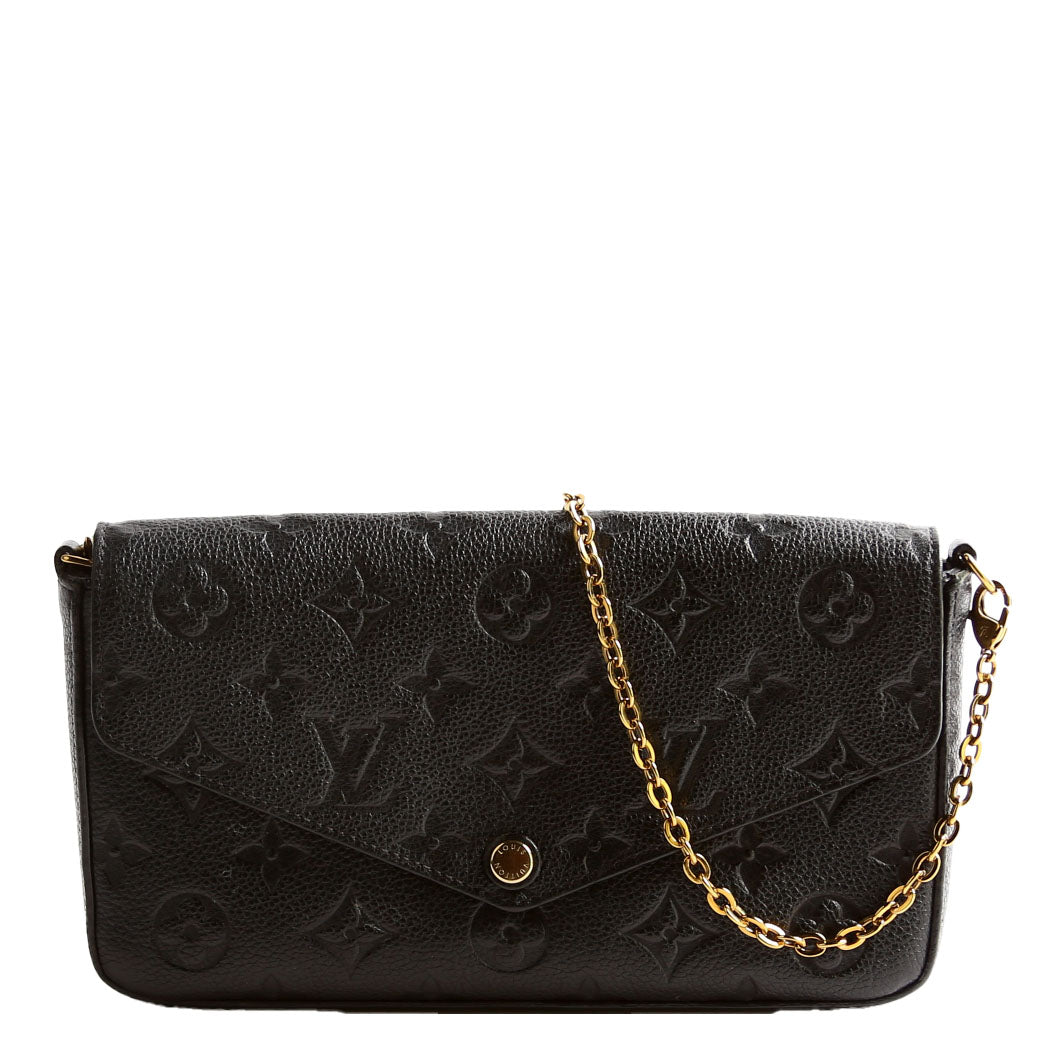 Louis Vuitton Pochette Felicie Empreinte Black