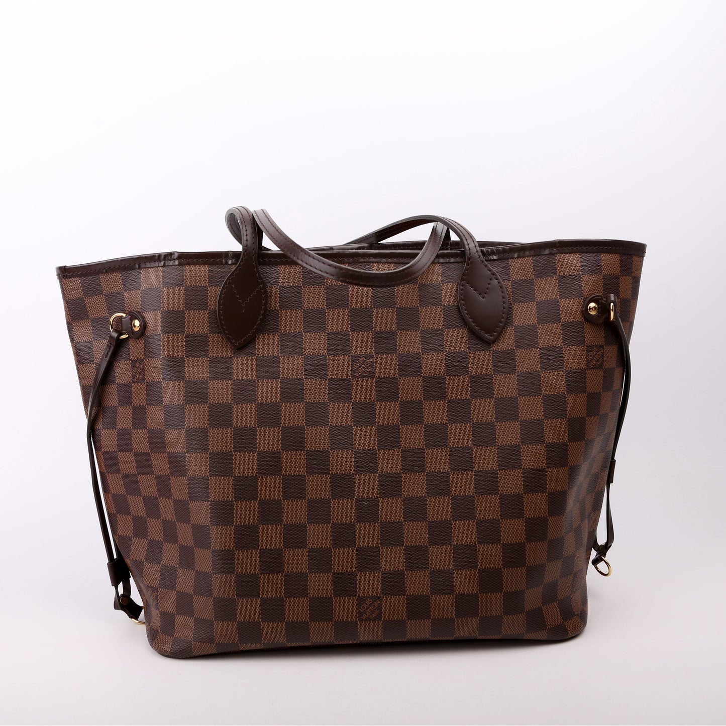 Louis Vuitton Neverfull with Wallet MM Damier Ebene