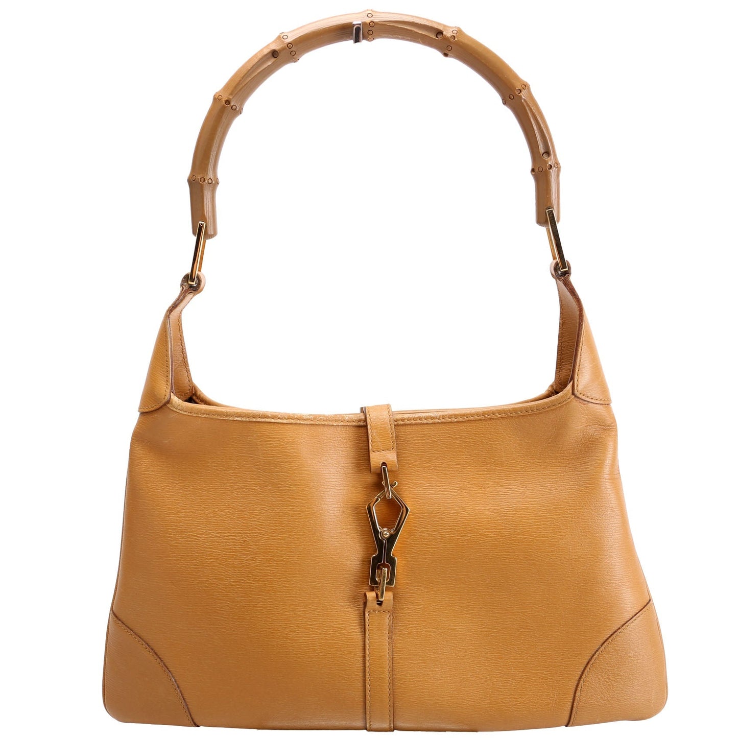 Gucci 001-4060 Bamboo Jackie Vintage Mustard Bag