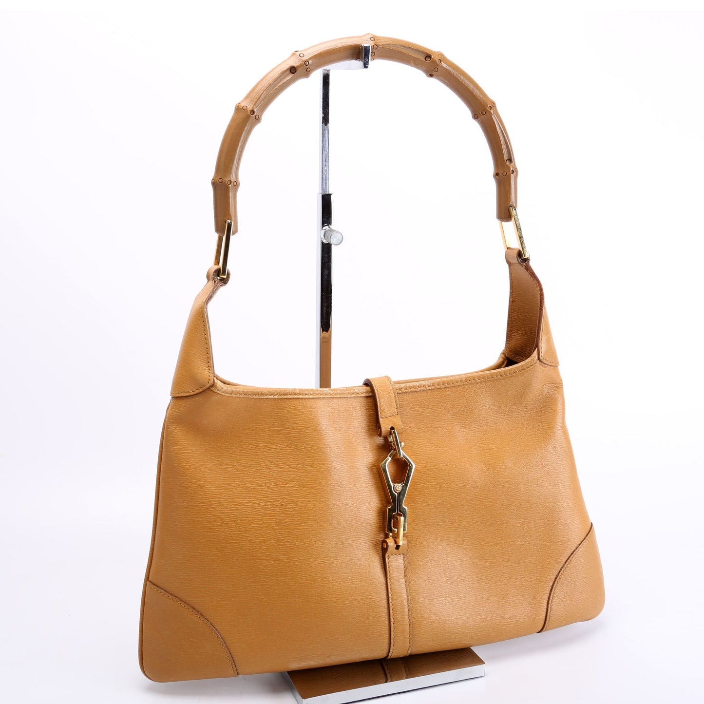Gucci 001-4060 Bamboo Jackie Vintage Mustard Bag